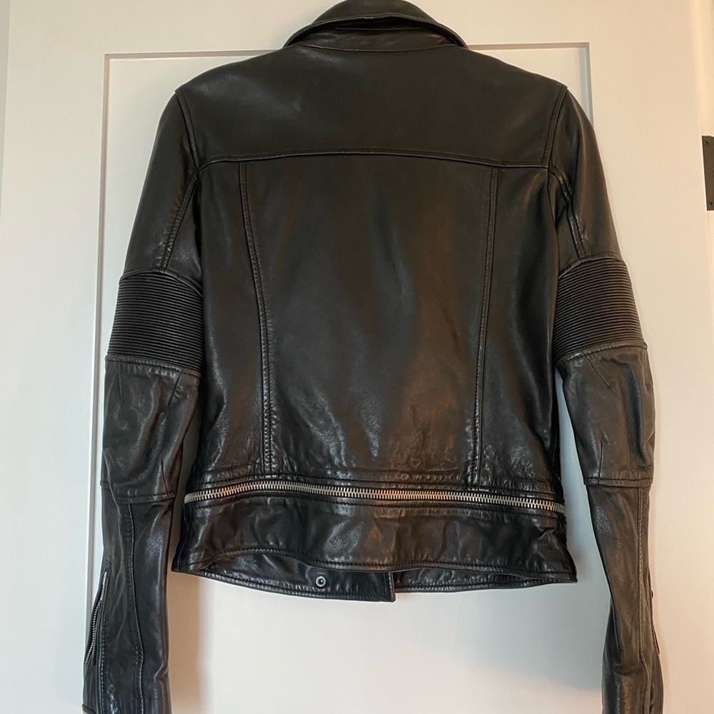 All Saints Moto Leather Jacket - Picture 2 of 8